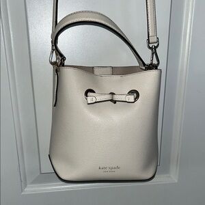 Kate Spade Cream Bucket Bag